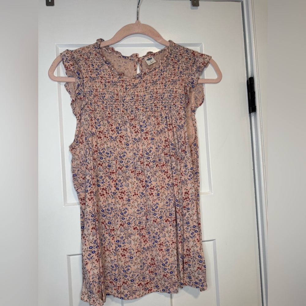 Floral Sleeveless top